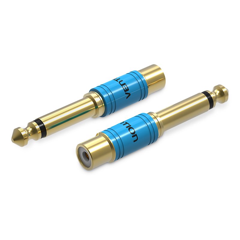 Redukce Vention 6.3mm Male Jack to RCA 