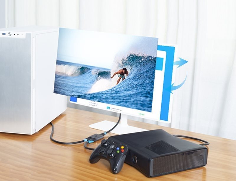 Switch Vention 2-Port HDMI Bi-Direction Switcher