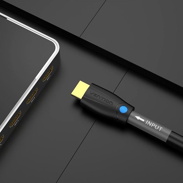 Vention HDMI Kabel 25M Schwarz für Technik 