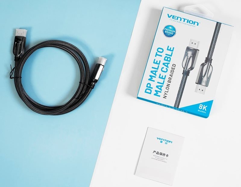 Vention DisplayPort (DP) 1.4 Cable 8K