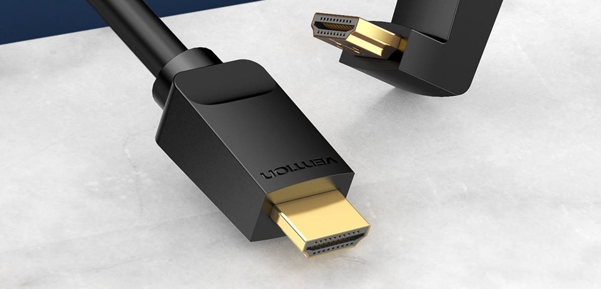 Vention HDMI 2.0 Right Angle Cable 270 Degree