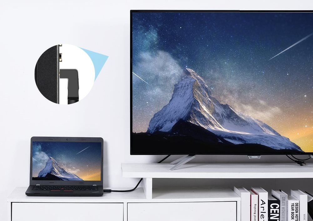 Vention HDMI 2.0 Rechtwinkliges Kabel 90 Grad