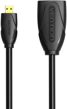 Vention Micro HDMI (M) to HDMI (F) Extension Cable / Adapter
