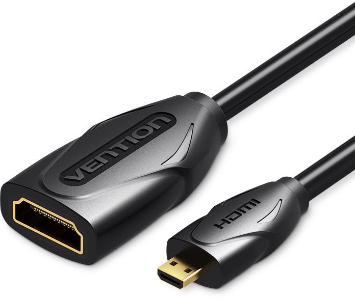 Vention Micro HDMI (M) to HDMI (F) Extension Cable / Adapter