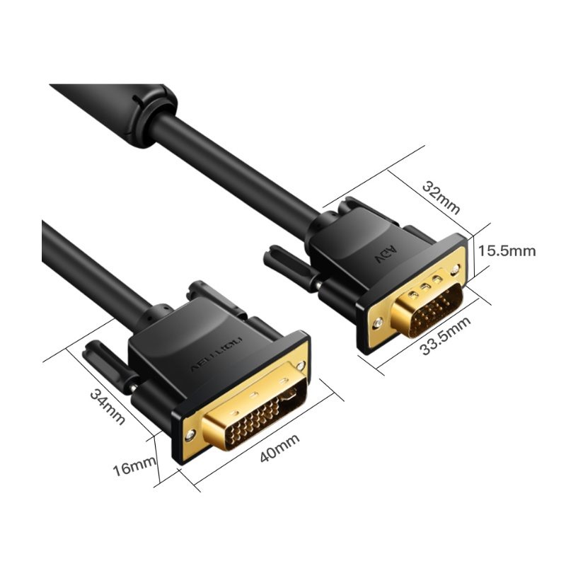 Vention DVI (24+5) to VGA Cable