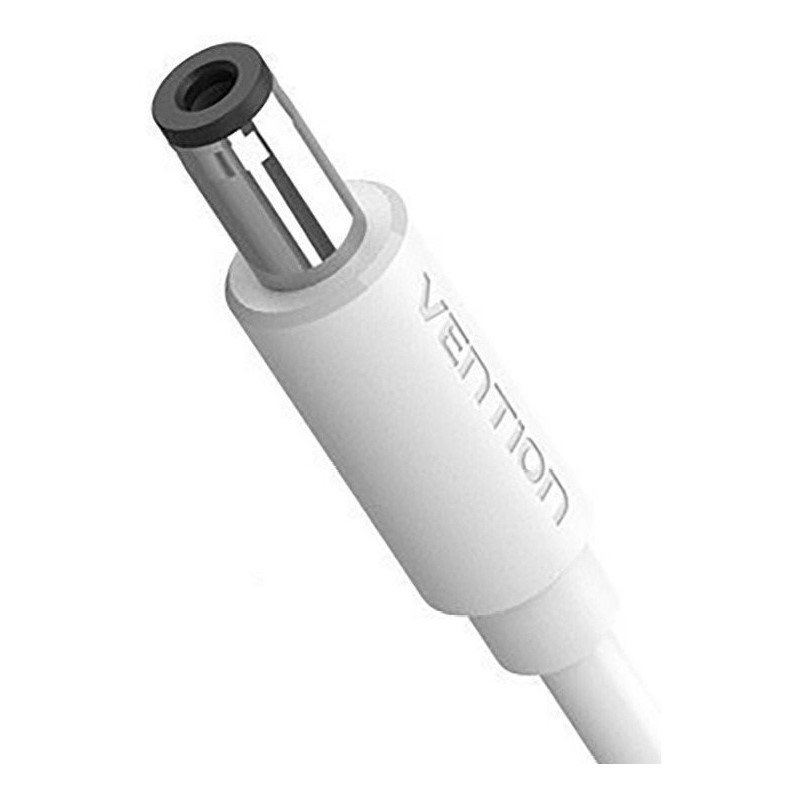 Vention USB to DC 5.5mm Power Cord 0.5M White Tuning Fork Type