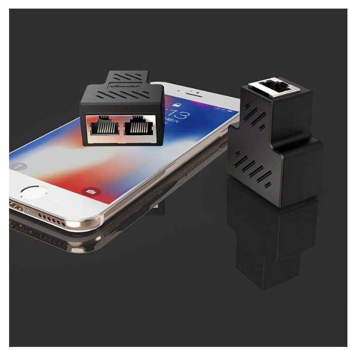 Vention 1 to 2 RJ45 Splitter Adapter