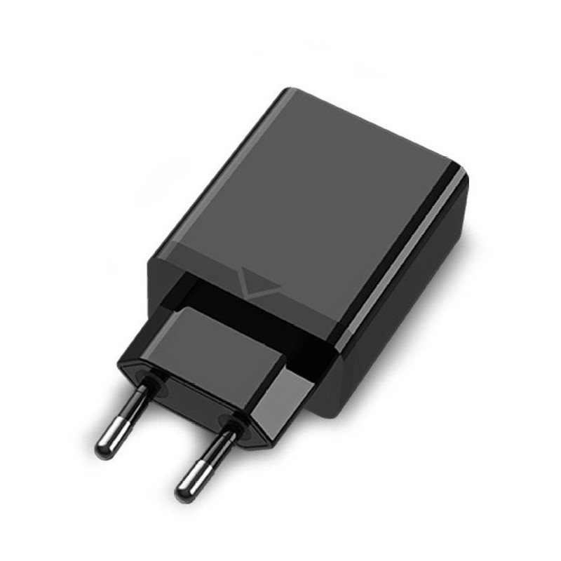 Vention 1-port USB Wall Quick Charger (18W) Black 