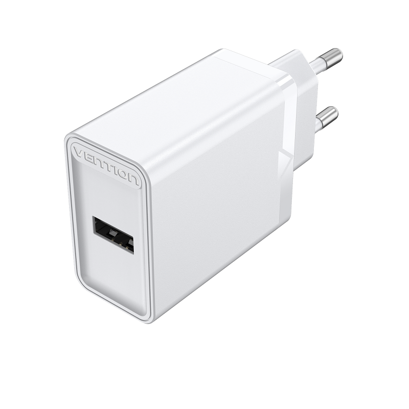 Vention 1-port USB Wall Charger (12W) White Vention 1-port USB Wall Charger (12 W) Black