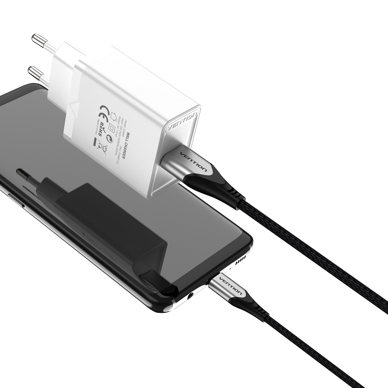 Vention 1-port USB Wall Charger (12W) White Vention 1-port USB Wall Charger (12 W) Black