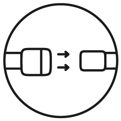 Nabíječka do sítě Vention 3-port GaN Charger (65W USB-C / 30W USB-C / 30W USB) White