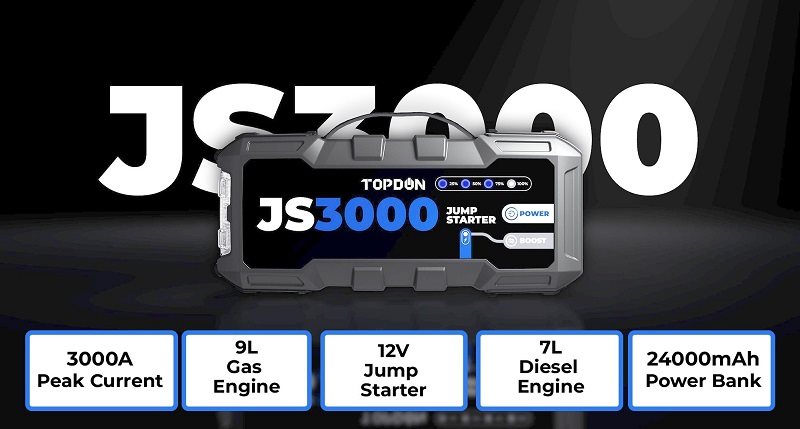 Štartovací zdroj Topdon Car Jump Starter JumpSurge 3000