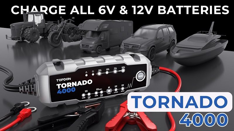 Nabíjačka autobatérií Topdon Tornado 4000