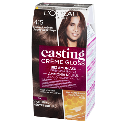 Barva na vlasy ĽORÉAL CASTING Creme Gloss 554 Chilli čokoláda