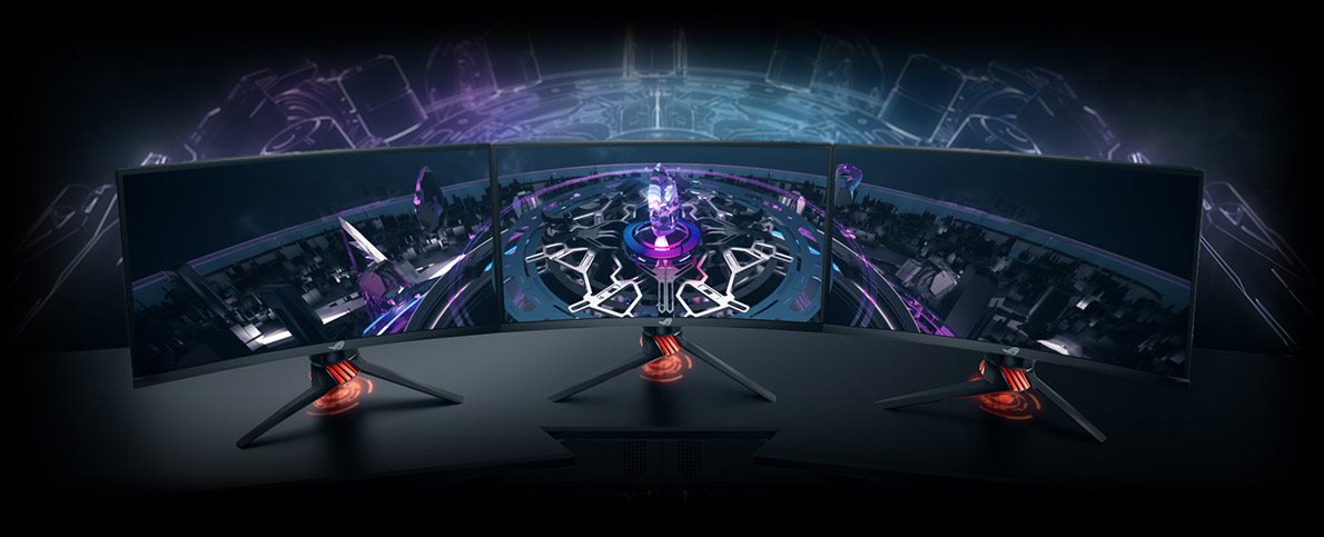 Tenké rámečky ASUS ROG Strix XG27VQ