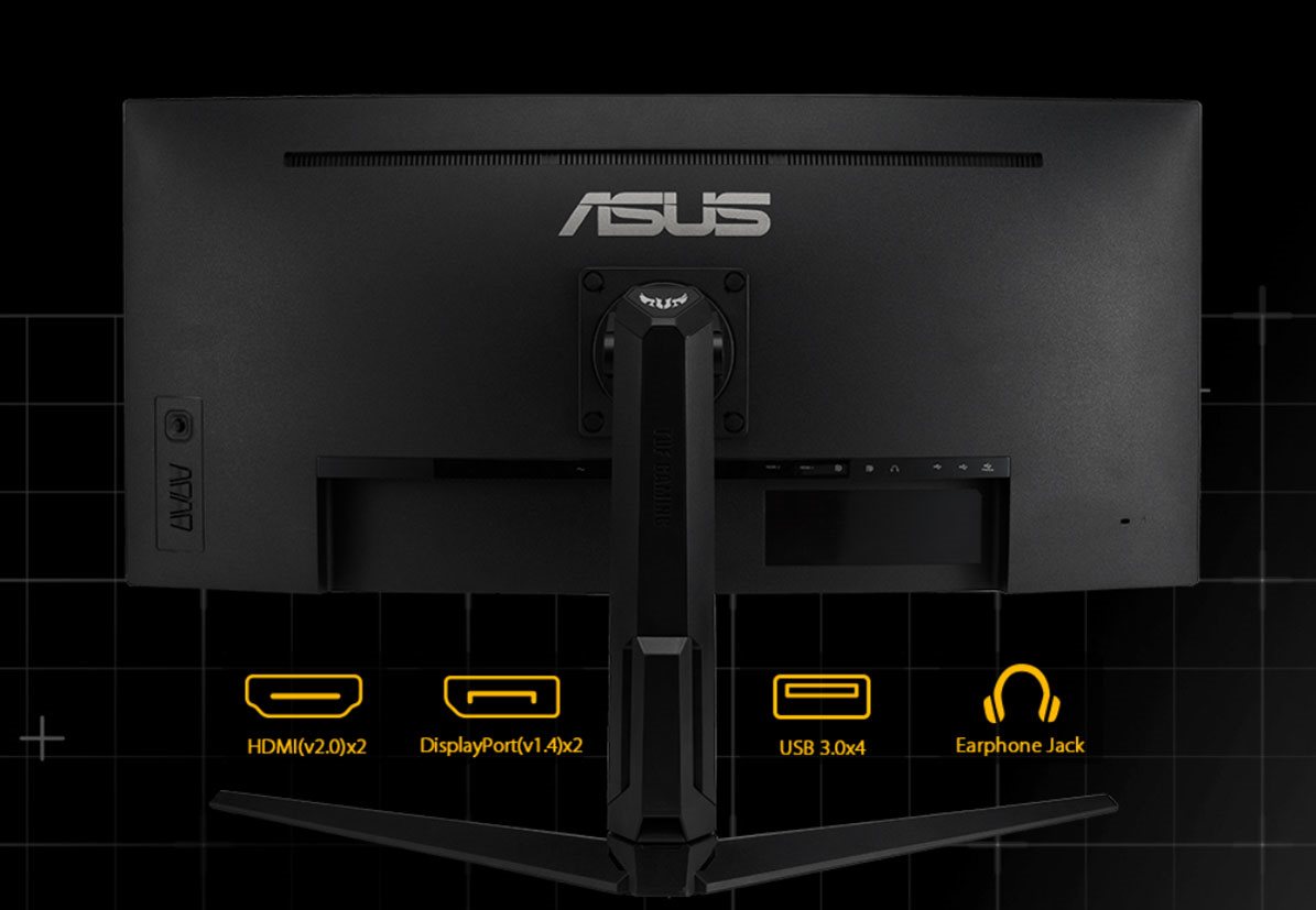 ASUS TUF Gaming VG34VQL1B ist ein gebogener Gaming-Monitor mit WQHD-Auflösung