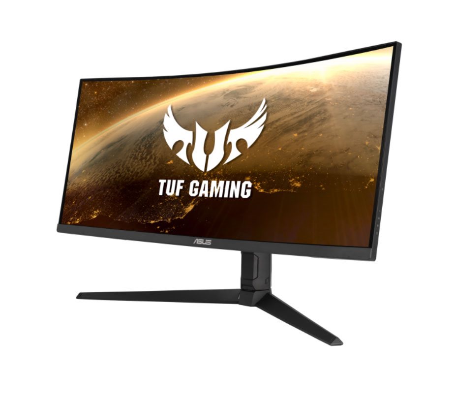 ASUS TUF Gaming VG34VQL1B ist ein gebogener Gaming-Monitor mit WQHD-Auflösung