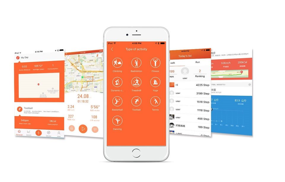 Mobilní aplikace VeryFitPro