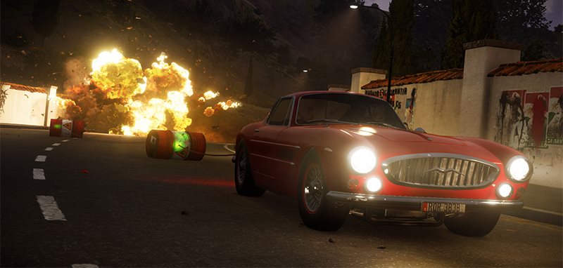 Drive classic muscle cars Projeďte se v pořádných bourácích
