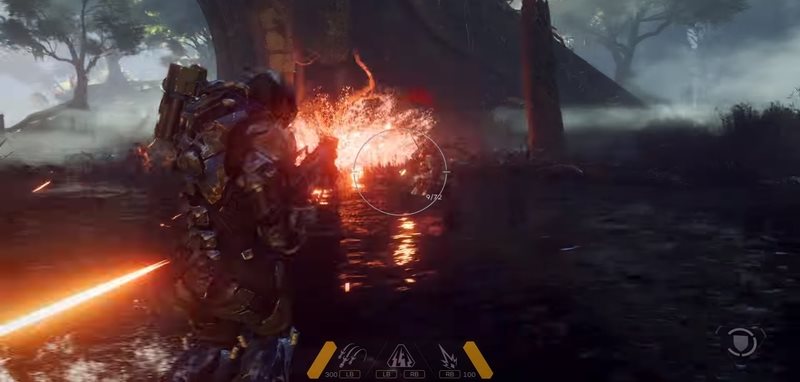 Spousta příšer znamená spoustu akce Anthem - boj