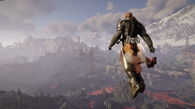 Hra nabídne i jetpack, který vám usnadní cestování ELEX - jetpack