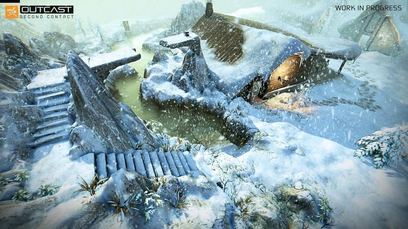 Outcast - Second Contact - rozmanitost prostředí
