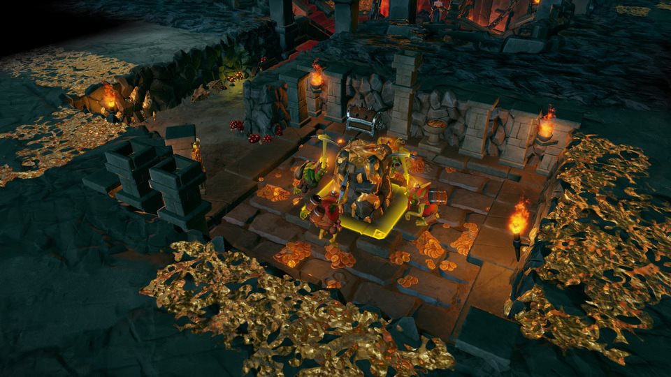 Dungeons 3 - spousta možností stavby