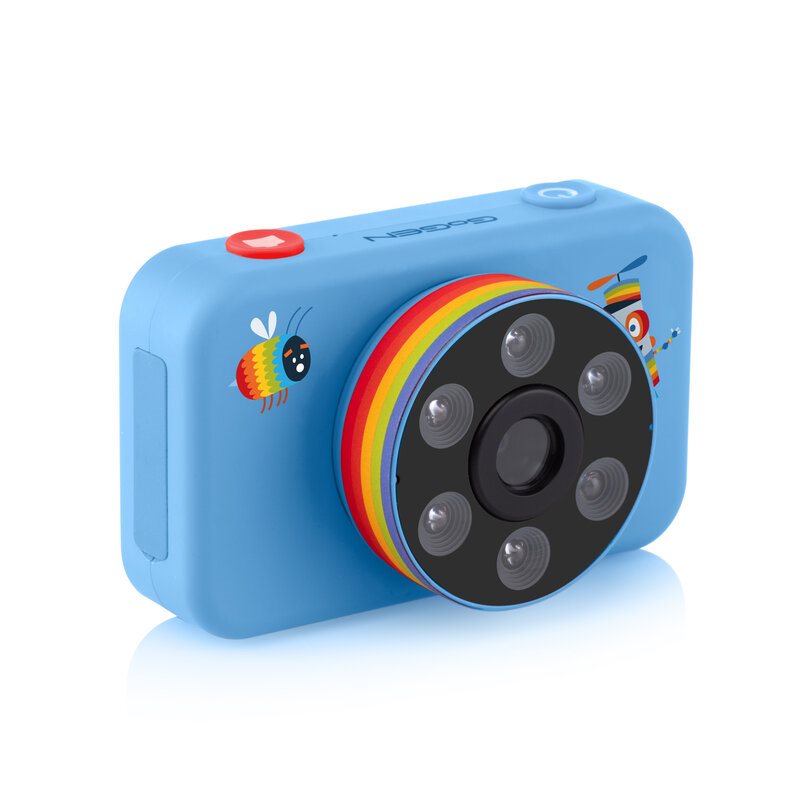Detský fotoaparát GoGEN Déčko modrý