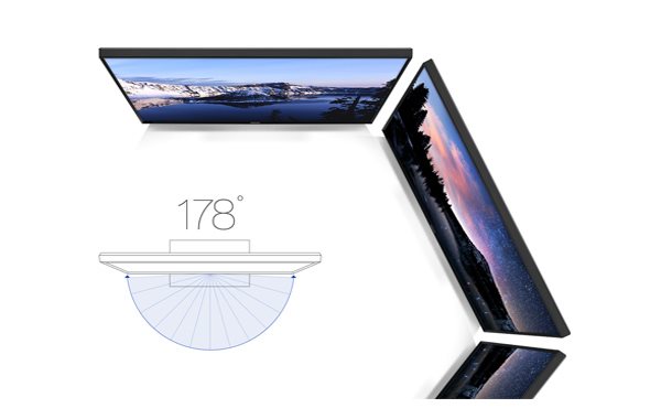 Monitor Samsung S24H850 má pozorovací úhel 178°
