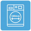 Parní pračka WHIRLPOOL FWG71284W EU Parní pračka WHIRLPOOL FWG71284W EU