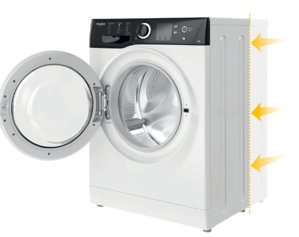 WHIRLPOOL WRBSS 6249 S EU slimline washing machine WHIRLPOOL WRBSS 6249 S EU slimline washing machine
