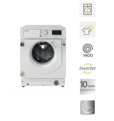 WHIRLPOOL BI WDWG 751482 EU N built-in washer dryer