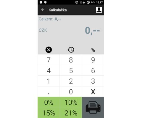 Sewoo SLK-TS400 Bluetooth Black + SW EET Start Calculator Sewoo SLK-TS400 Bluetooth černá + SW EET Start Kalkulačka