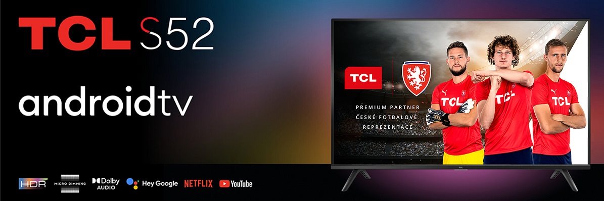 Televize 32" TCL 32S5200 SMART ANDROID LED