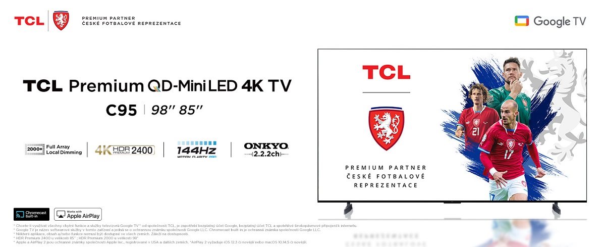 Smart TV 98" TCL 98C955