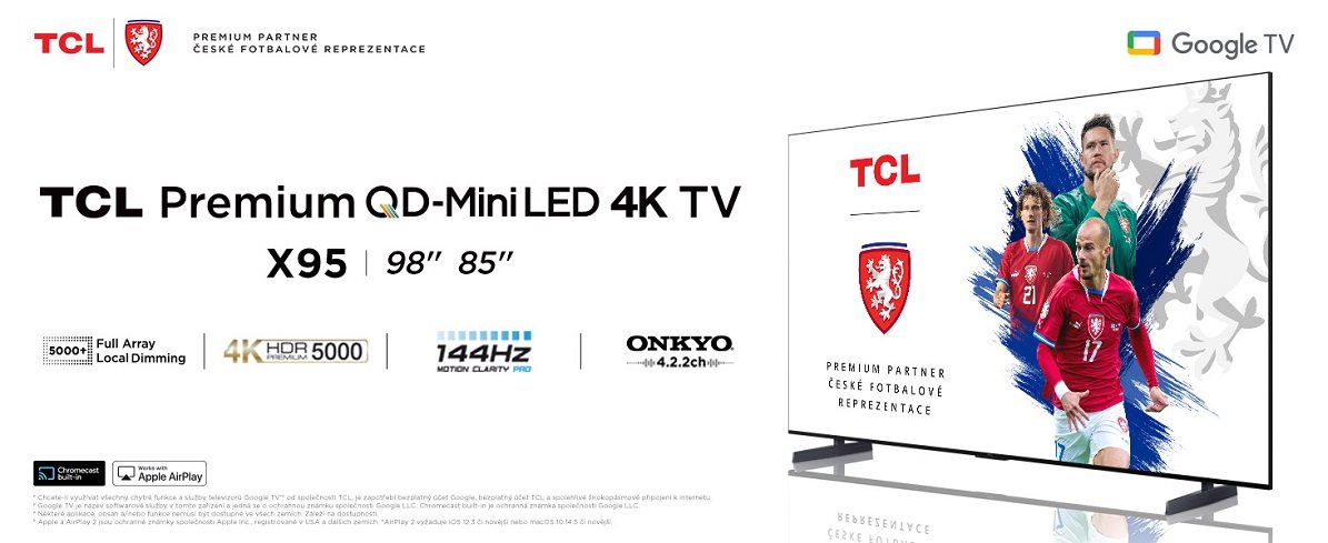 Smart TV 98" TCL 98X955