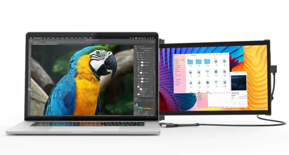LCD-Bildschirm 13,3" Mobile Pixels DUEX Plus
