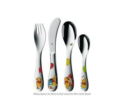 Baby cutlery WMF 1283506040 “Medvídek Pú“