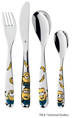 Children's cutlery WMF 1286076040 Minions 4pcs