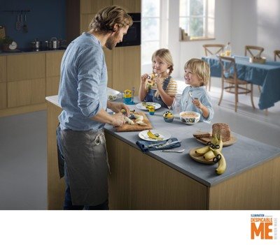 Children's cutlery WMF 1286076040 Minions 4pcs
