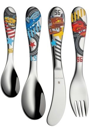 Baby cutlery WMF 1286016040 “Auta 2“