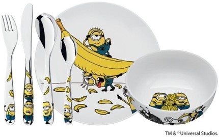 WMF 1286079964 Minions Children's Dining Set WMF 1286079964 Minions Children's Dining Set