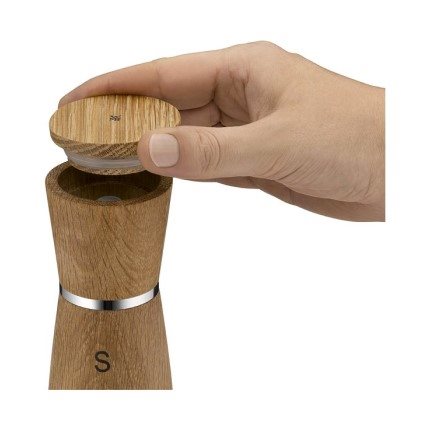 WMF mechanische Gewürzmühle Salz- und Pfeffermühlenset Ceramill® Nature 652334500
