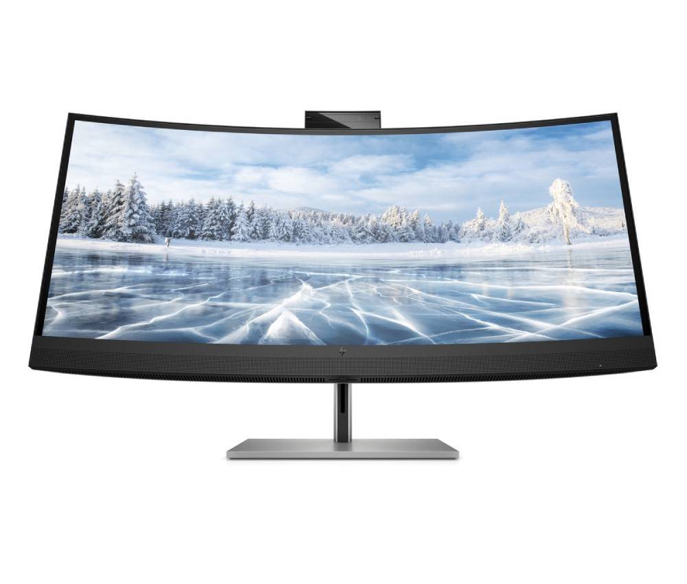 LCD monitor 34" HP Z34c G3 prehnutý