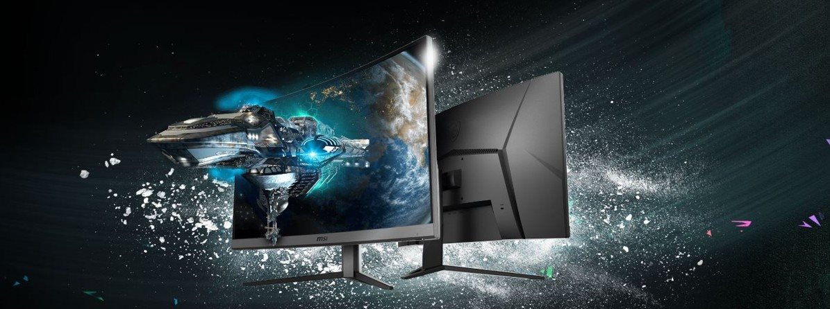 Prohnutý herní monitor MSI Optix G24C4 E2