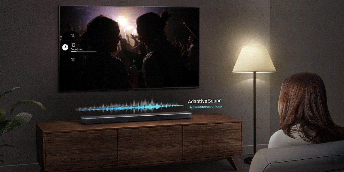 Adaptivní zvuk Samsung HW-Q70R/EN 3.1