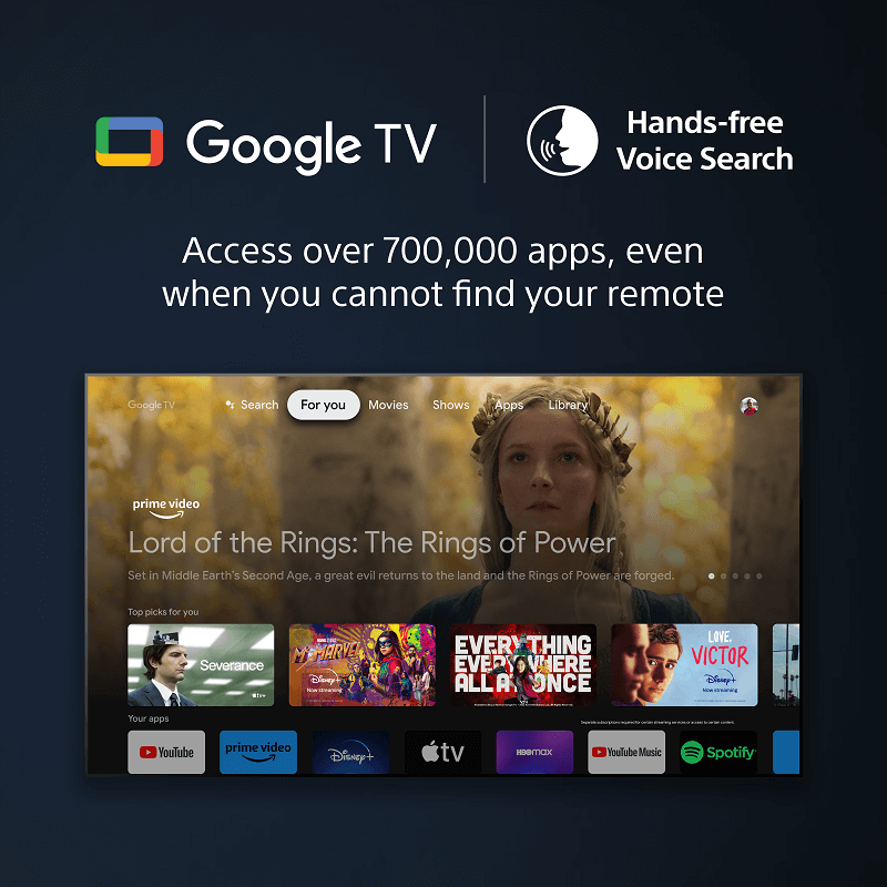 Google TV Sony Bravia QD-OLED XR-55A95L
