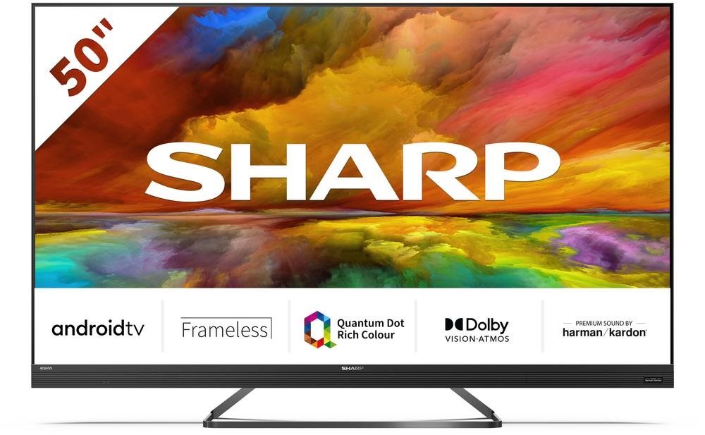 Televízor 50 palcov Sharp 50EQ3EA SMART ANDROID QLED TV