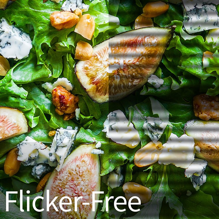 Flicker-free