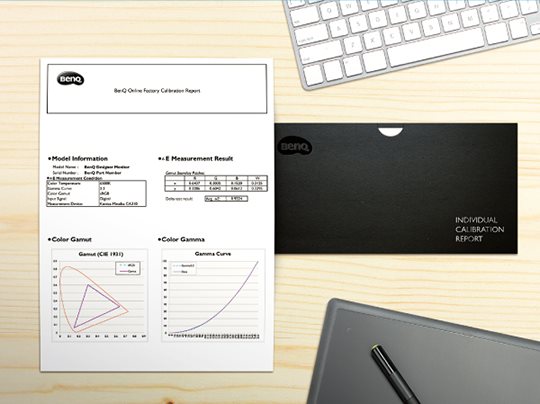 Calibration report